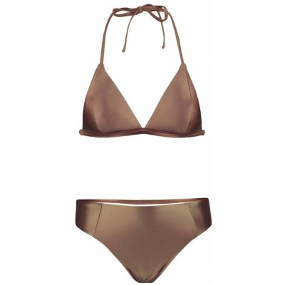 Satin Gray bikiny plavky S1039 tmavě šedé – Zboží Dáma