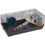 Flamingo Jang klec pro křečky černá/šedá 58 x 31,5 x 22,5 cm – Hledejceny.cz