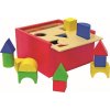 Dřevěná hračka Woody krabička na procvičování tvarů