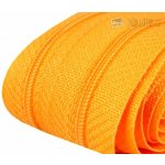 Zip spirálový tmavě žlutý, metráž – Zboží Dáma