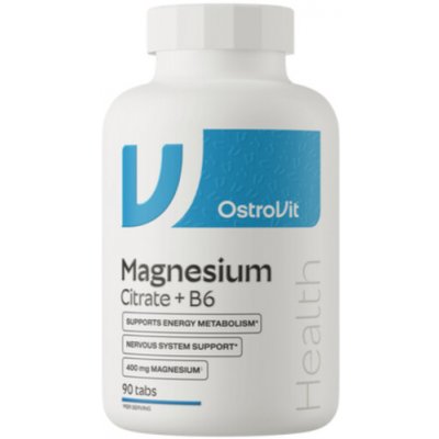 OstroVit Magnesium Citrate + B6 90 tablet – Hledejceny.cz
