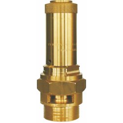 Herose Pojistný ventil pro stlačený vzduch 6205 - 1/4", Pojistný tlak 8,7 bar