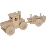 Ceeda Cavity Velký traktor s kládami přírodní – Hledejceny.cz