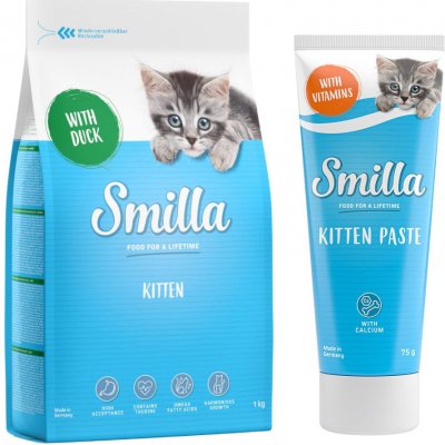 Smilla Kitten kachní 1 kg – Zboží Mobilmania