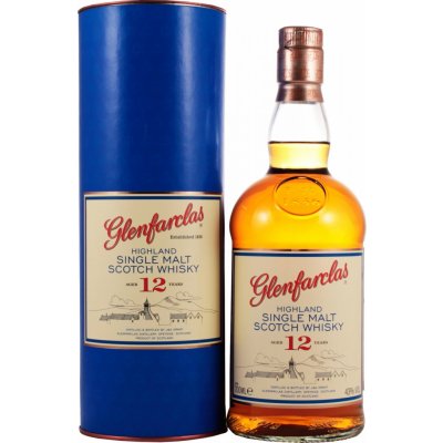 Glenfarclas 12y 43% 1 l (tuba) – Zboží Mobilmania