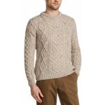 Vlnka pánský vlněný svetr s kulatým výstřihem béžová – Hledejceny.cz