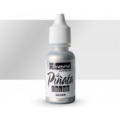 Davona Alkoholový inkoust Jacquard 14ml stříbrná – Zboží Dáma