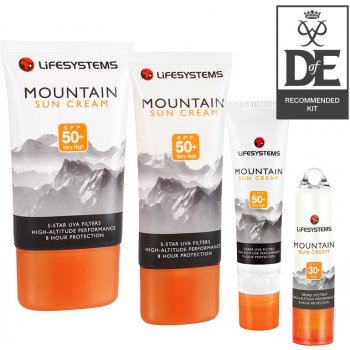 Lifesystems Mountain opalovací krém SPF50+ 100 ml