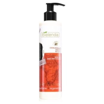 Bielenda SPA Africa omlazující tělové mléko Date & Coconut (Moisturizing + Regeneration) 250 ml