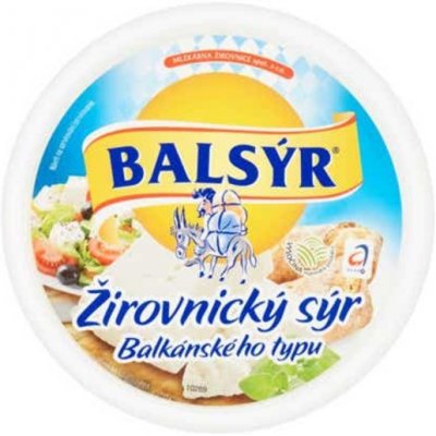 Balsýr Žirovnický sýr balkánského typu 250g – Zboží Mobilmania