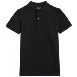 4F Polo Shirt M614 černá – Zboží Dáma