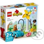 LEGO® DUPLO® 10985 Větrná turbína a elektromobil – Zboží Mobilmania