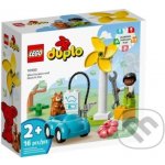 LEGO® DUPLO® 10985 Větrná turbína a elektromobil – Hledejceny.cz