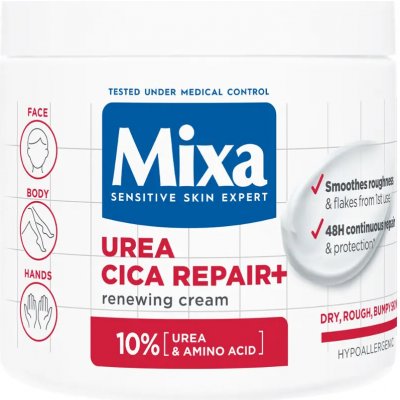 Mixa Tělový krém s ureou a niacinamidem 400 ml – Sleviste.cz