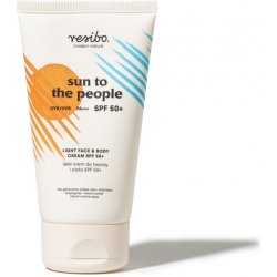 Resibo lehký opalovací krém na obličej a tělo SPF50+ Sun to the People 150 ml