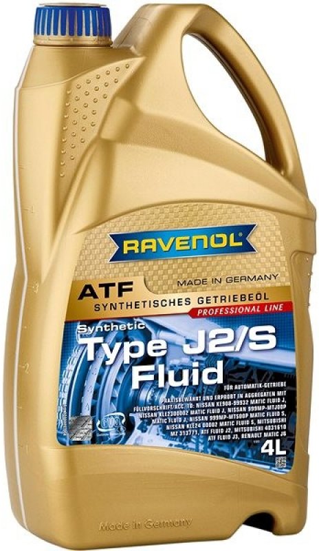 Ravenol ATF J2/S FLUID 4 l – Zboží Mobilmania