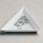 Zamačkávací rokajl 2 mm, stříbrný, 1g – Zboží Dáma