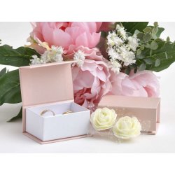 JK Box dárková krabička na soupravu šperků Pudrově růžová VG-7/A/A5/A1