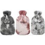 Florina Termofor gumový OMBRE 2l, obal plyš, mix barev – Zboží Dáma