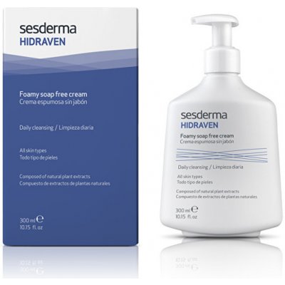 Sesderma Hidraven Foamy Soap-Free Cream čistící pěnivá emulze bez mýdla 300 ml – Zbozi.Blesk.cz