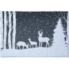 Prostírání SCANquilt prostírání motiv Fauna bílošedá prostírání 30x45cm