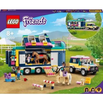 LEGO® Friends 41722 Auto s přívěsem pro koně