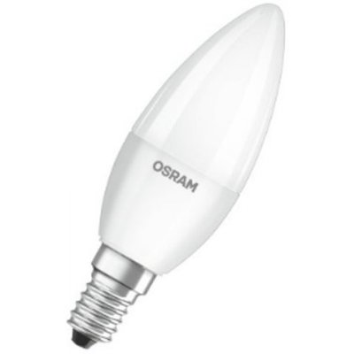 Osram VALUE CLB40, E14, 470lm, 5,5W, 840 neutrální bílá, matná svíčka