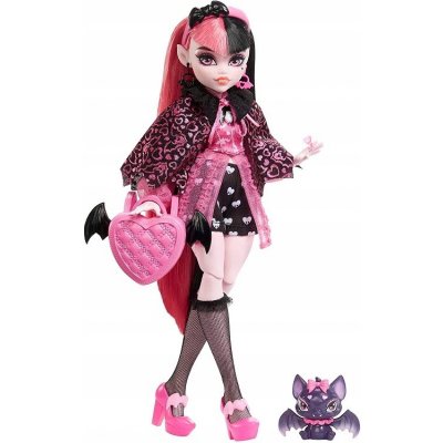 Mattel Monster High Doll Draculaura With Pet HHK51 – Zboží Dáma