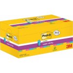3M POSTIT Balení samolepicích poznámkových lístků, „Z“, 76 × 76 mm, 16 × 90 listů, 3M POST-IT, „Super Sticky“, smíšené 7100234249 – Hledejceny.cz