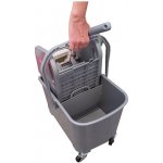 uklidshop Mopset Úklidový vozík malý + FLIPPER Mop sestava s 3mi návleky 40 cm – Sleviste.cz