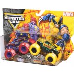 MONSTER JAM Spin Master sběratelský kovový model auta Monster TruckMarvelset 2 modelůassort1:64 – Sleviste.cz