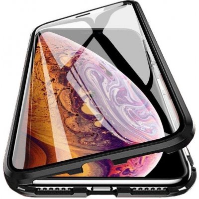 Pouzdro Magnetic Full Body Glass magnetické Samsung Galaxy S10, černé DUX07340 – Zboží Mobilmania