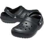 Crocs classic Lined Clog black/black černé – Zbozi.Blesk.cz