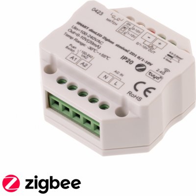 Stmívač SMART dimLED ZIGBEE ZD1 0/1-10V - Stmívač SMART dimLED ZIGBEE ZD1 0/1-10V TL-065506 065506 – Hledejceny.cz