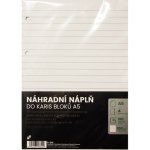 KARTON P+P Náhradní náplň do KARIS A5 100 listů, linka 5-314 – Zboží Živě