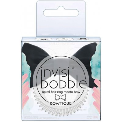 Invisibobble Bowtique True Black – Zboží Mobilmania