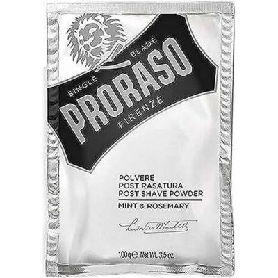 Proraso Pudr po holení máta a rozmarýn 100 g