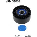 Vratná/vodicí kladka, klínový žebrový řemen SKF VKM 31008 – Sleviste.cz