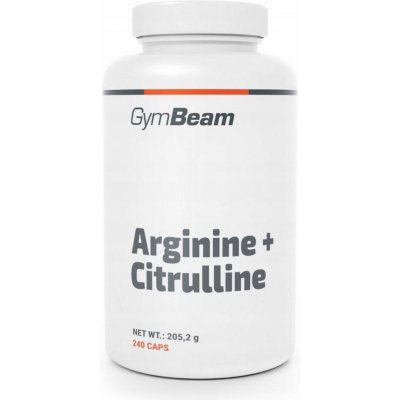 GymBeam Arginine + Citruline 240 kapslí – Zboží Mobilmania