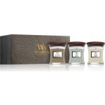 WoodWick Fireside, White Teak a Sand & Driftwood 3 x 85 g – Sleviste.cz