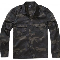 Brandit košile US shirt longsleeve darkcamo