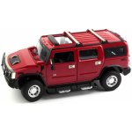 RCskladem MZ Hummer H2 model autíčka RTR 20443922 červená 1:24 – Sleviste.cz