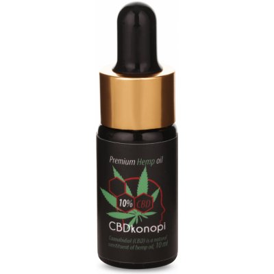 Bailly CBDkonopi 10% CBD konopný olej 10 ml