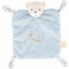 Hračka pro nejmenší Kaloo plyšový medvěd na mazlení Round Doudou Bear Blue Perle modrý 20 cm z jemného měkkého materiálu