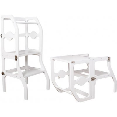 Derrson Učicí věž Smart bílá 92 cm W5286 – Zboží Dáma