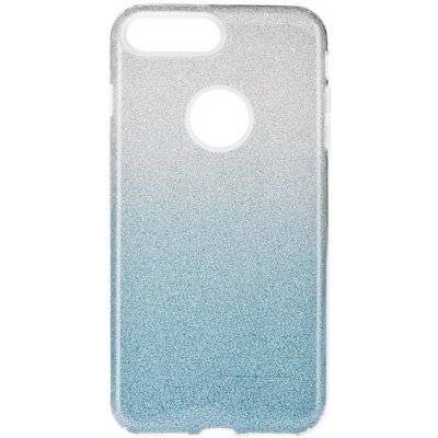 Pouzdro Shining case iPhone 7 Plus / 8 Plus čiré-modré