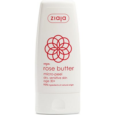 Ziaja Mikro peeling pro suchou a citlivou pleť Rose Butter 60 ml