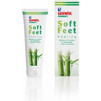 Gehwol Fusskraft Soft Feet Peeling šetrný peelingový krém na nohy a chodidla 125 ml