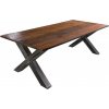 Jídelní stůl Noble Home Přírodní dřevěný jídelní stůl Barracuda