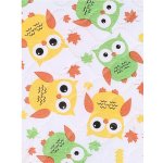 Akuku podložka sovy žluto-zelené 55 x 70 – Sleviste.cz